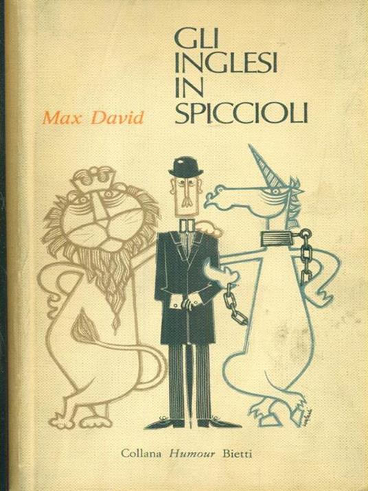 Gli inglesi in spiccioli - Max David - copertina