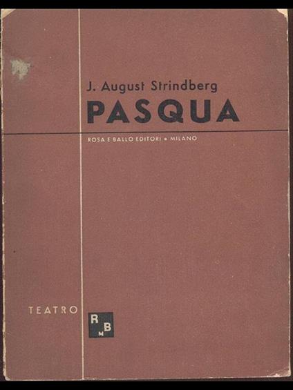 Pasqua - copertina