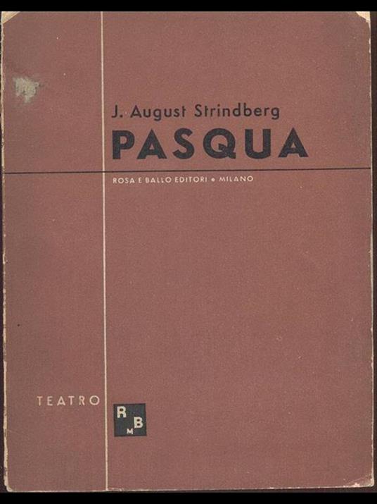 Pasqua - copertina