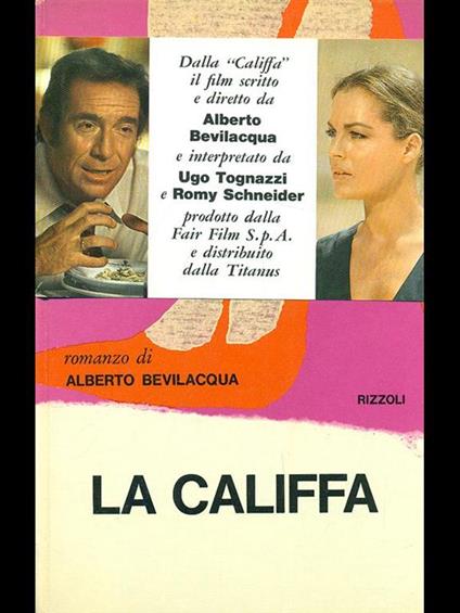 La califfa - Alberto Bevilacqua - copertina