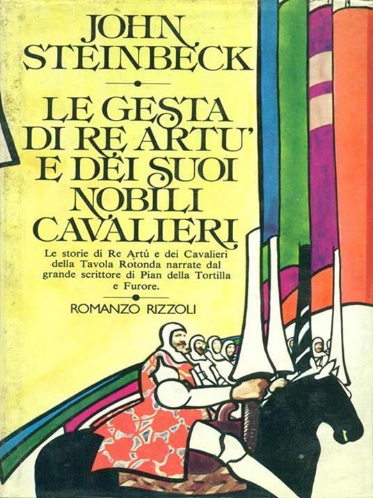 Le gesta di re Artù e dei suoi nobili cavalieri - John Steinbeck - copertina