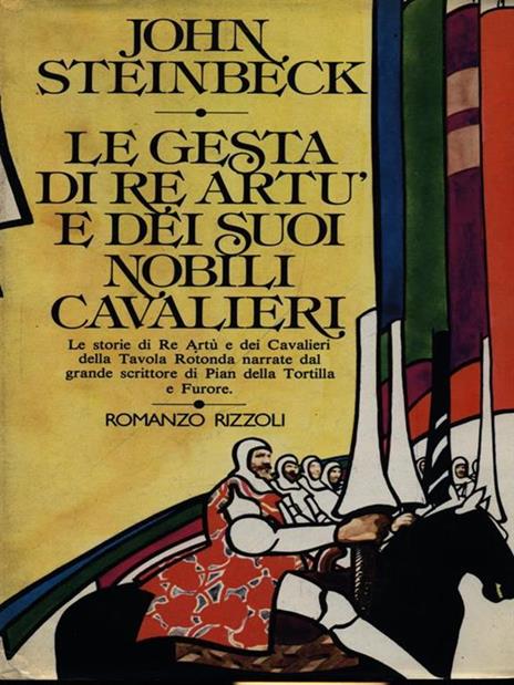 Le gesta di re Artù e dei suoi nobili cavalieri - John Steinbeck - copertina