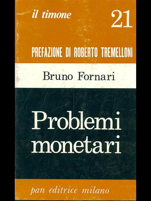 Problemi monetari