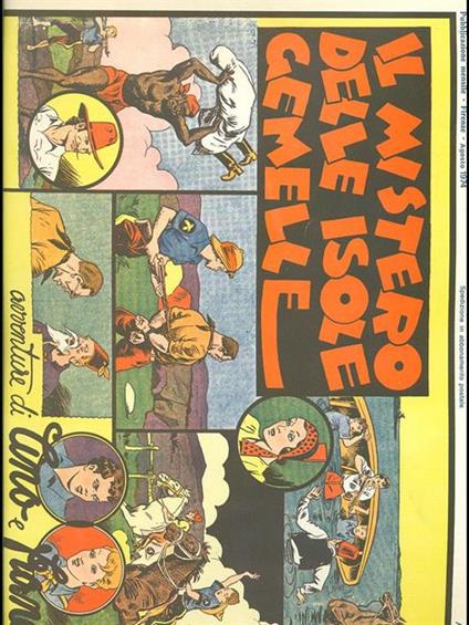 Il mistero delle isole gemelle - copertina