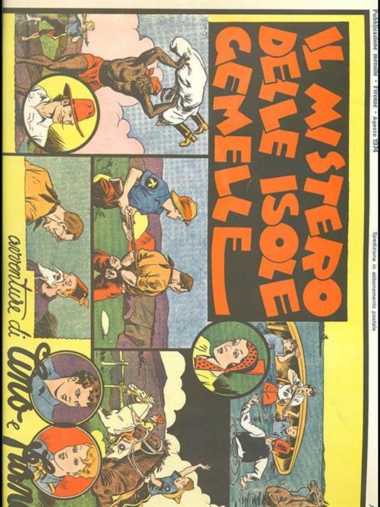 Il mistero delle isole gemelle - copertina