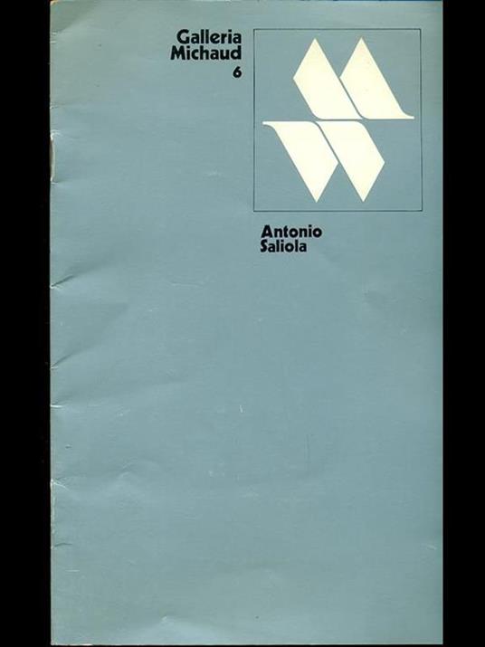 Antonio Saliola - Antonio Saliola - copertina