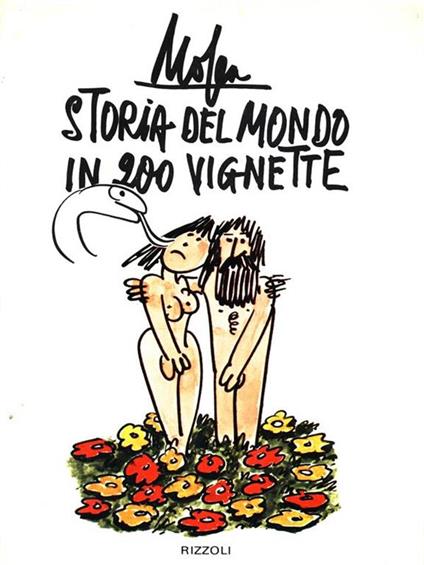 Storia del mondo in 200 vignette - Giovanni Mosca - copertina