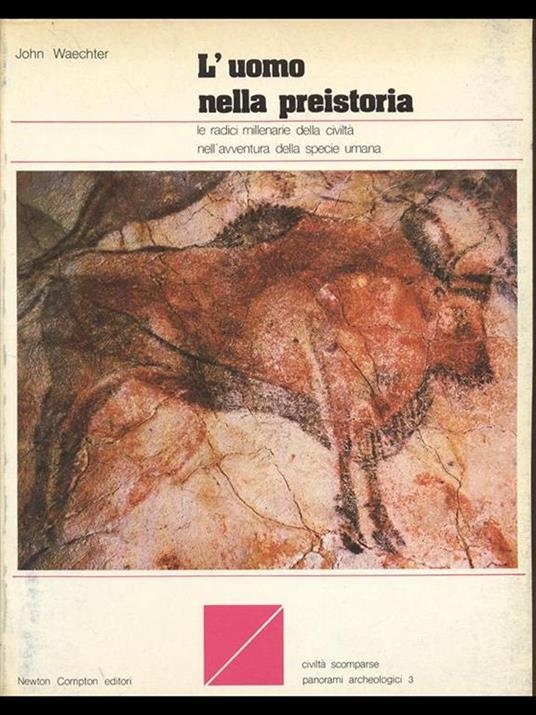 L' uomo nella preistoria - John Waechter - copertina