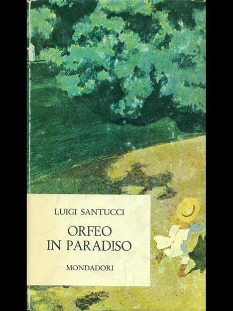 Orfeo in paradiso - Luigi Santucci - copertina