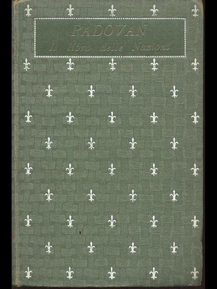 Il libro delle Nazioni - Adolfo Padovan - copertina