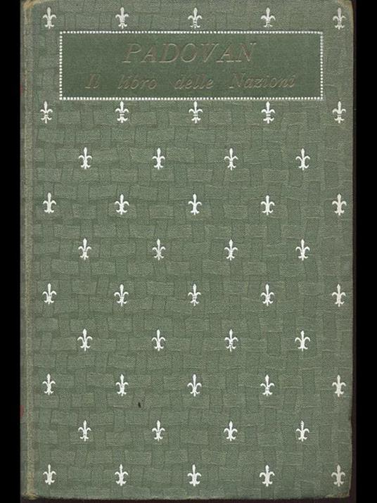 Il libro delle Nazioni - Adolfo Padovan - copertina