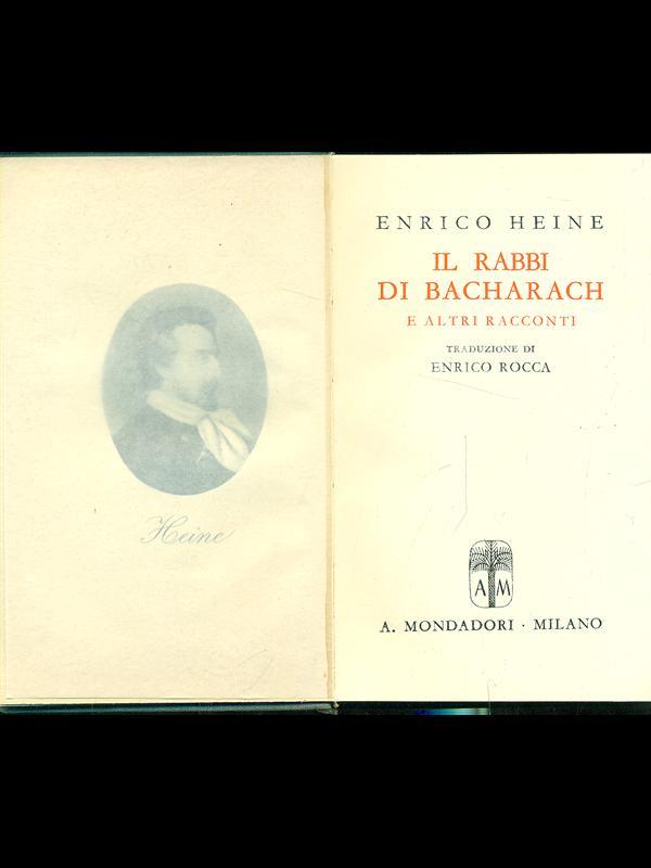 Il rabbi di Bacharach