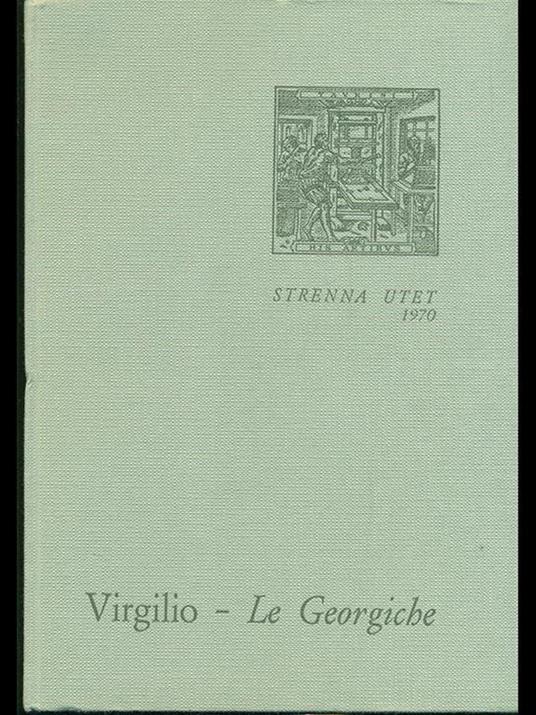 Le Georgiche - Publio Virgilio Marone - copertina
