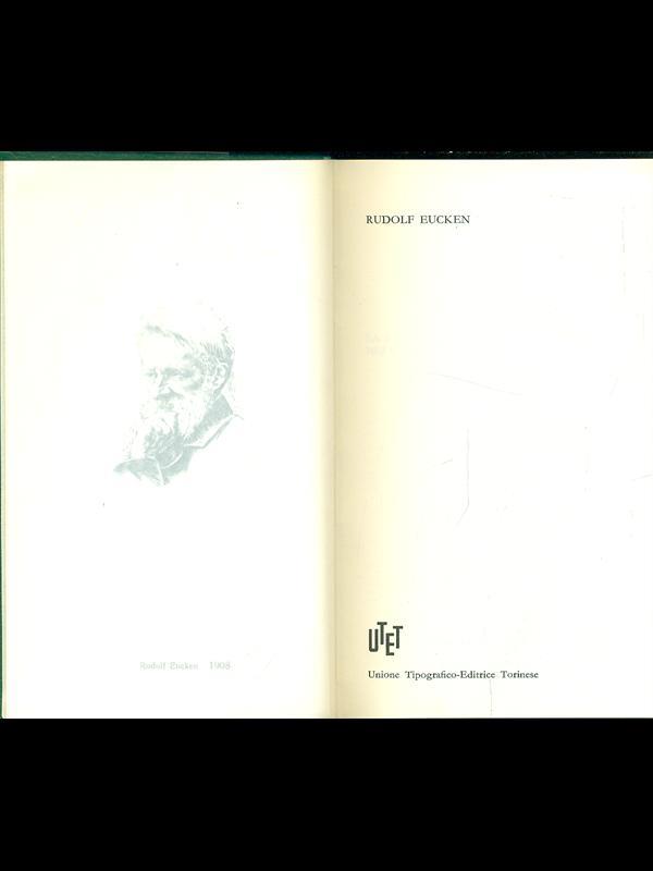Premio Nobel 1908. Rudolf Eucken