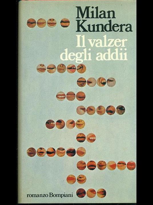 Il valzer degli addii - Milan Kundera - copertina