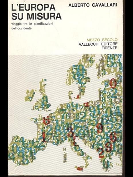 L' Europa su misura - Alberto Cavallari - copertina