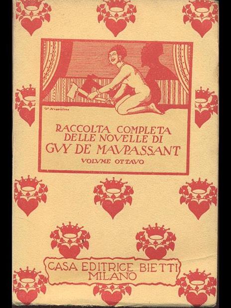 Raccolta completa delle novelle di Guy De Maupassant. Volume ottavo - Guy de Maupassant - copertina