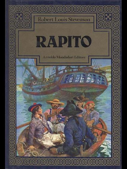 Rapito - Robert Louis Stevenson - copertina