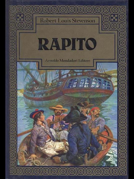Rapito - Robert Louis Stevenson - copertina
