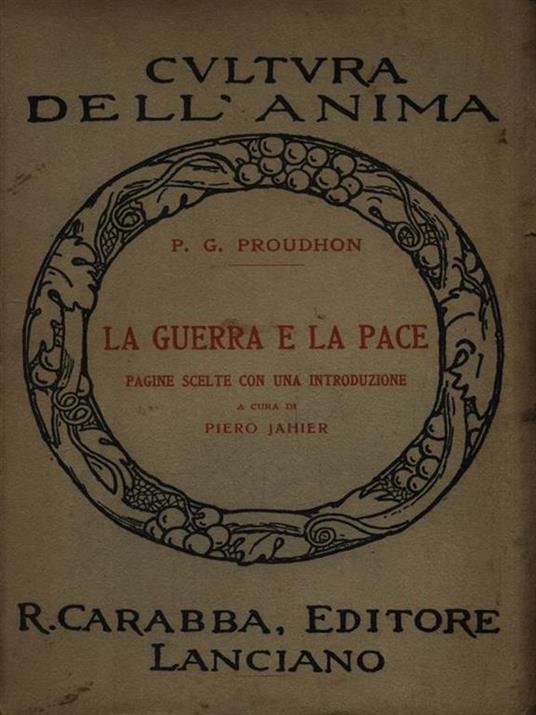 La guerra e la pace - copertina