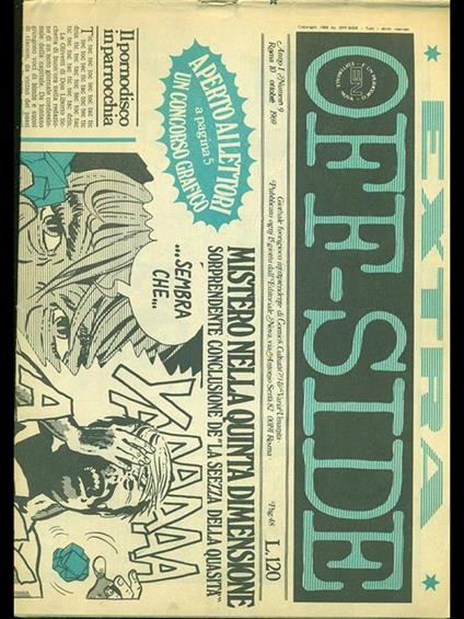 Off-side n. 43017 ottobre 1969 - copertina