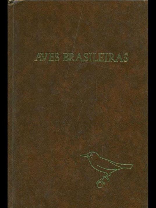 Aves brasileiras Vol. 1 - copertina