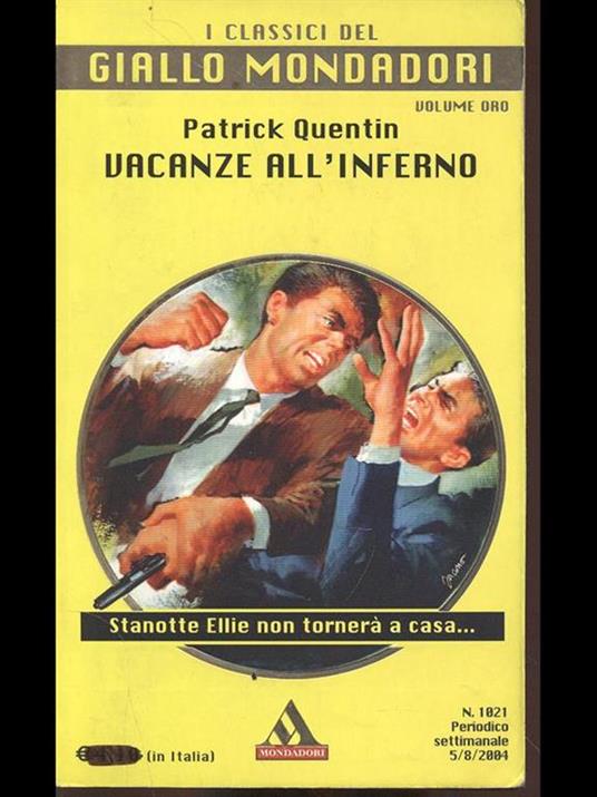 Vacanze all'inferno - Patrick Quentin - copertina