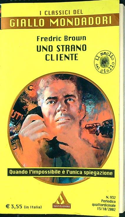 Uno strano cliente - Fredric Brown - copertina