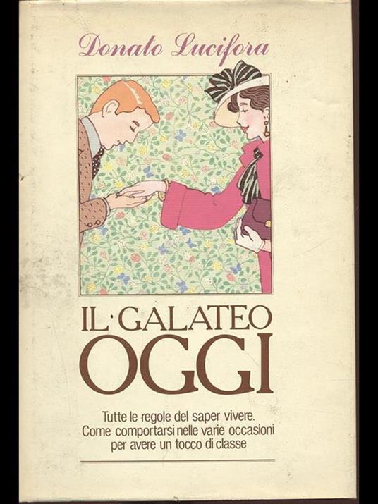Il Galateo oggi - Donato Lucifora - copertina