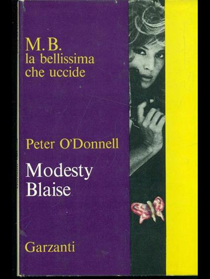 Modesty Blaise - Peter òDonnell - copertina