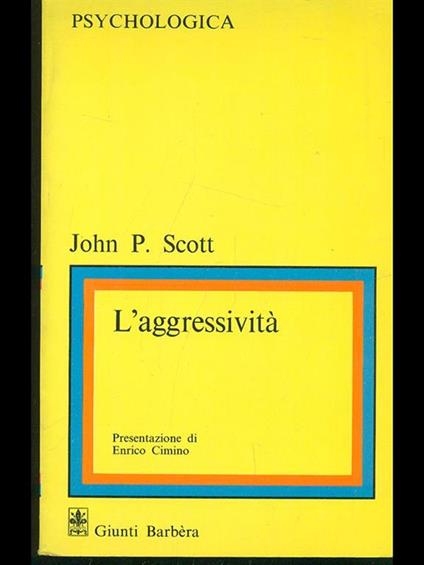 L' aggressività - copertina