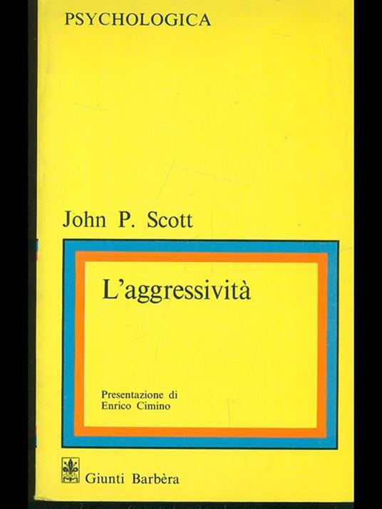 L' aggressività - copertina