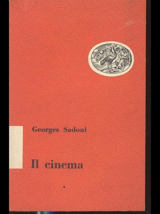 Il cinema - Georges Sadoul - copertina