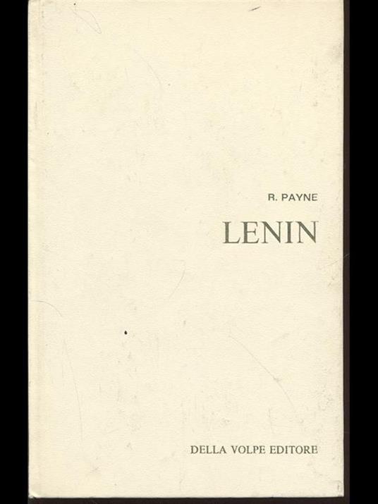 Lenin - Robert Payne - copertina