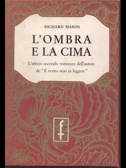 L' ombra e la cima - Richard Mason - copertina