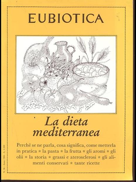 Eubiotica. La dieta mediterranea n. 36 anno 1984 - 7