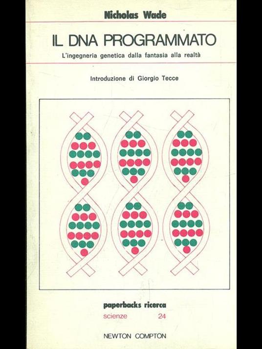 Il DNA programmato - Nicholas Wade - copertina