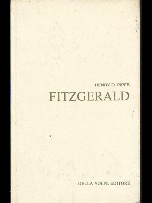 Fitzgerald - copertina