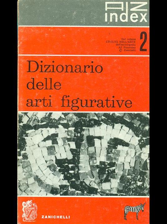 Dizionario delle arti figurative - copertina