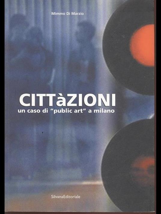 Cittàzioni. un caso di public art a Milano - Mimmo Di Marzio - copertina