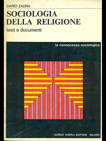 Sociologia della religione - copertina