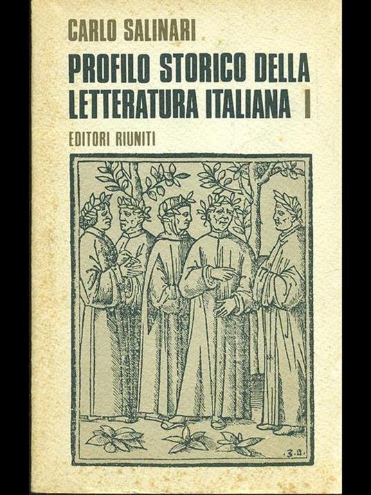 Profilo storico della letteratura italiana - Carlo Salinari - copertina