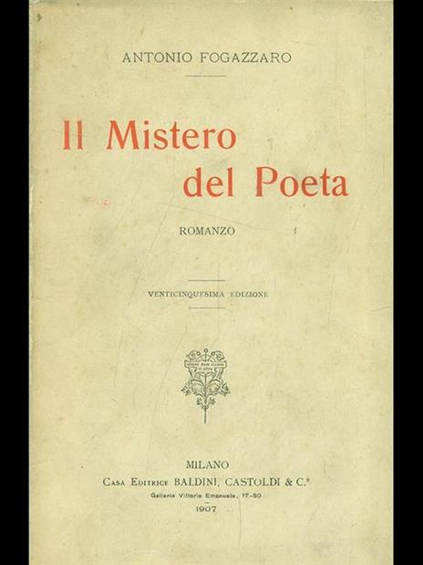 Il mistero del poeta - Antonio Fogazzaro - 9