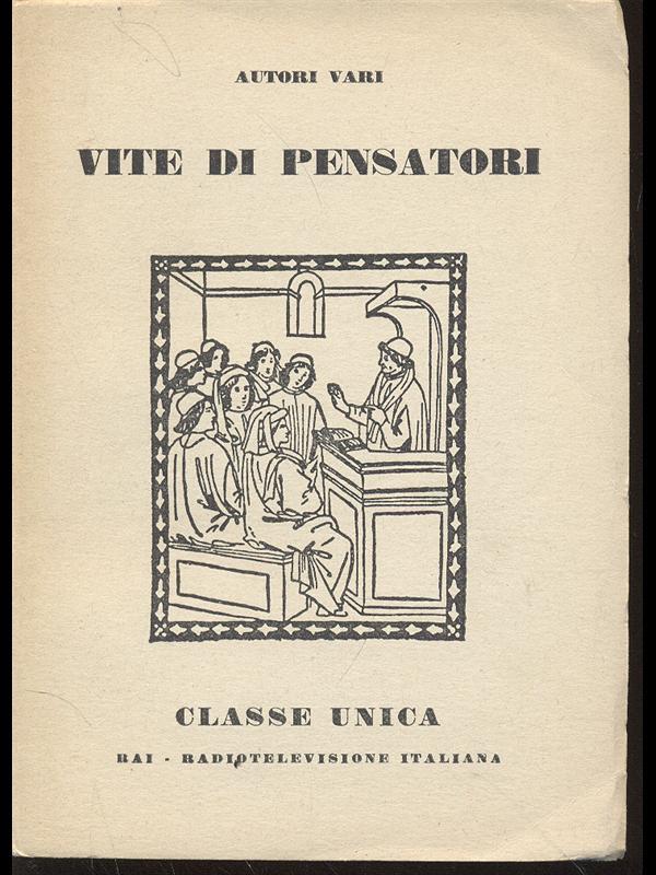 Vite di pensatori