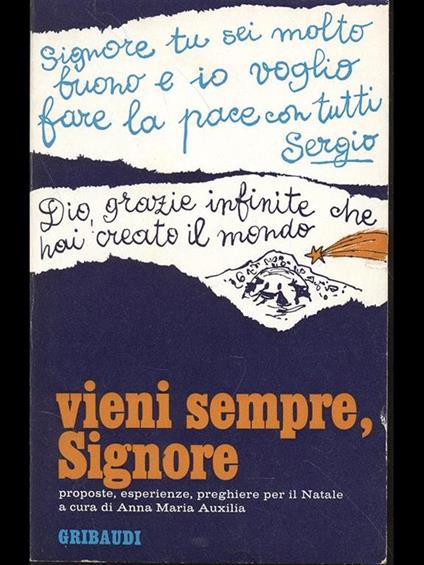 Vieni sempre, Signore - copertina