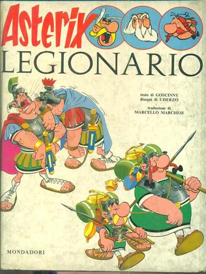 Asterix legionario - René Goscinny - copertina