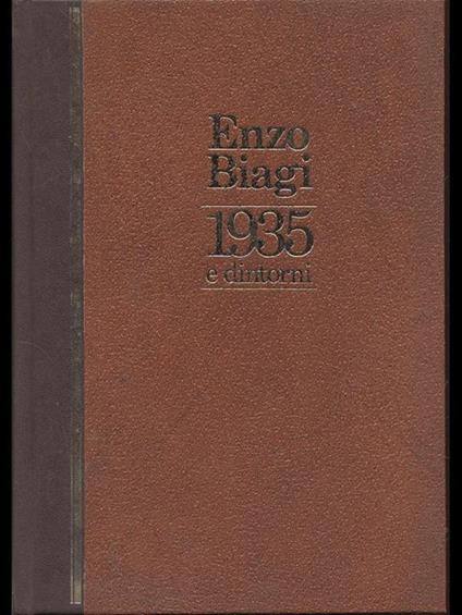 1935 e dintorni - Enzo Biagi - copertina