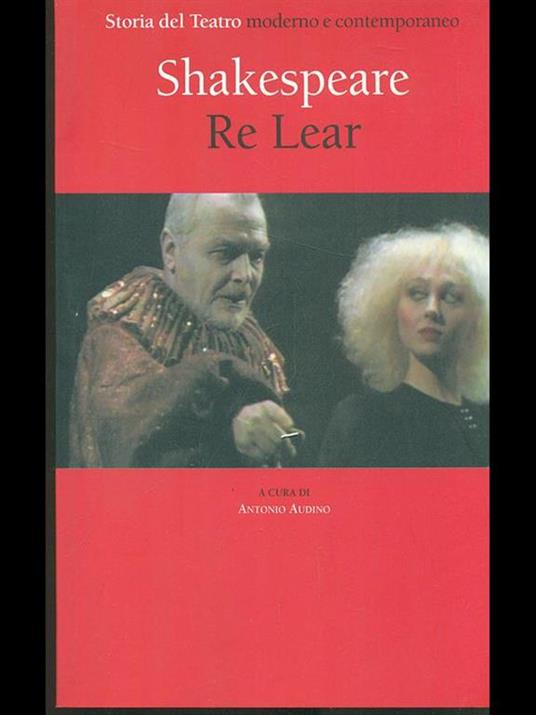 Shakespeare: Re Lear - Antonio Audino - copertina