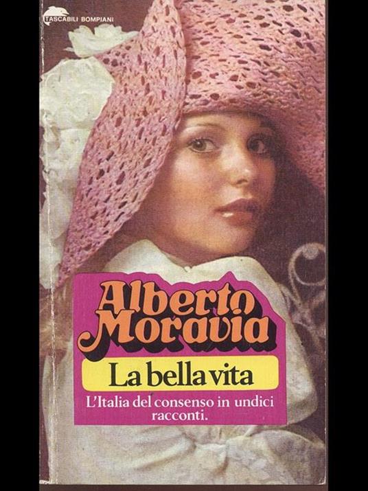 La bella vita - Alberto Moravia - copertina