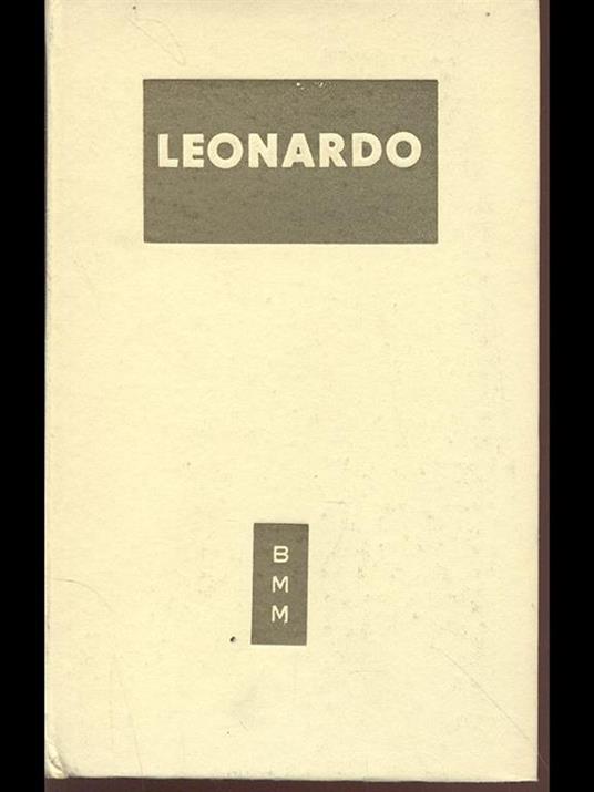 Leonardo - Francesco Flora - copertina